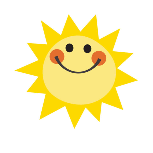Sun Cartoon Drawing Stock Illustration - Download Image Now - Sunny,  Springtime, Cartoon - iStock