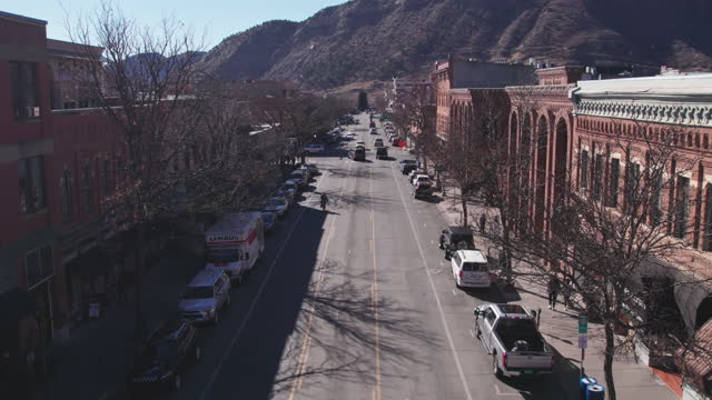 Drone View of Durango, CO
