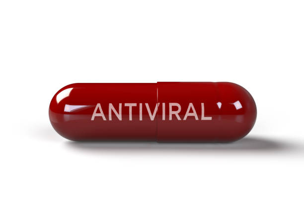 Antiviral pill 3d rendering of an antiviral pill antiviral drug stock pictures, royalty-free photos & images