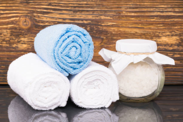 istock set for spa treatments on wooden background 1365534486