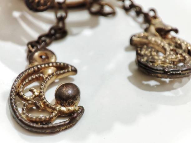 istock Crescent moon jewelry 1365537874