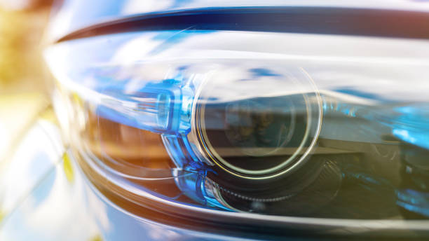 istock Electric car headlights 1365539591