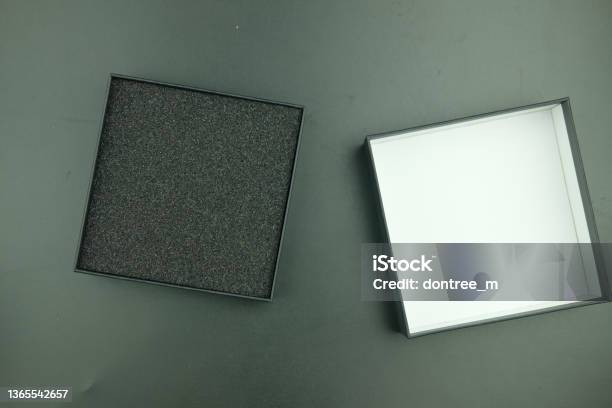 Empty Open Box Realistic Open Empty Gift Box Product Present Surprise Delivery Stock ...