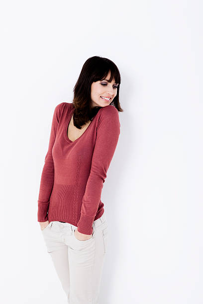 istock Beautiful woman standing 136554606