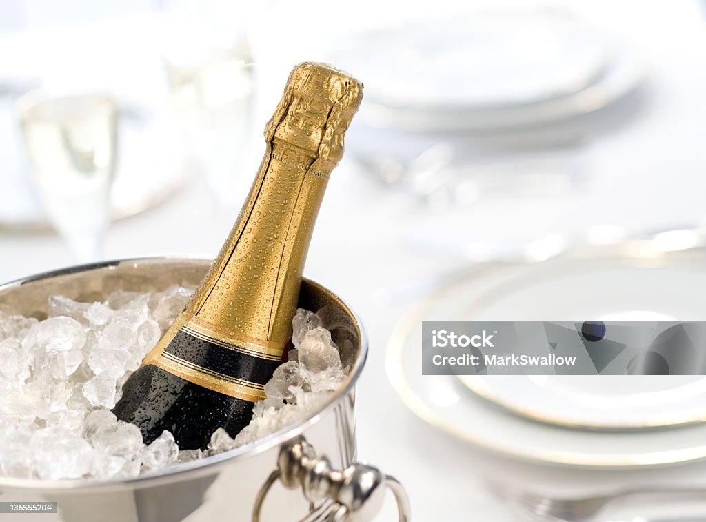 Champagne in Bucket Other champagne shots from this shoot: Champagne Stock Photo