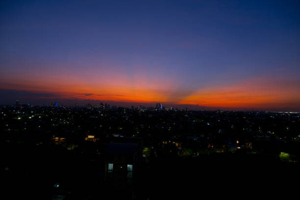 istock night in Surabaya 1365552765