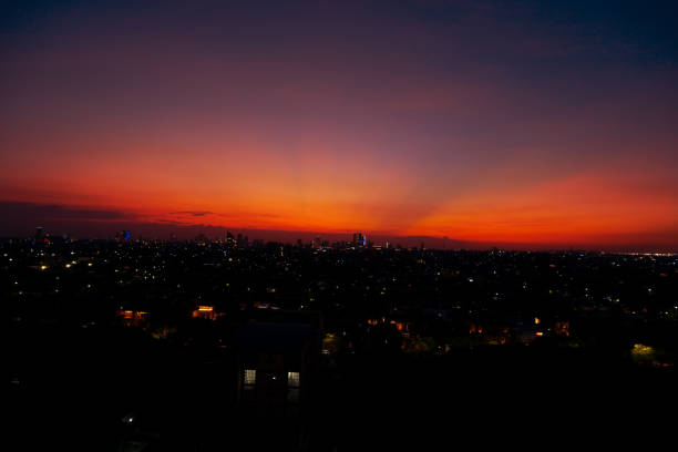 istock night in Surabaya 1365554528