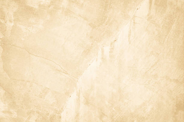 istock Cream concreted wall for interiors or outdoor exposed surface polished concrete. Cement have sand and stone of tone vintage, natural patterns old antique, design art work floor texture background. 1365555982