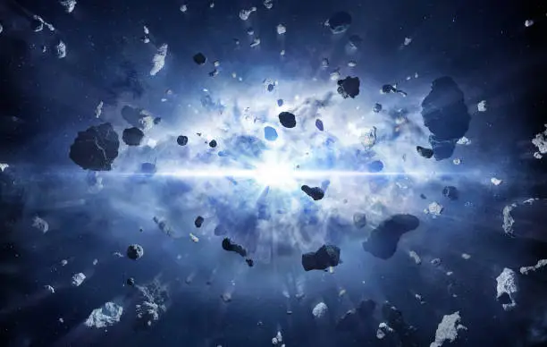 Photo of Big Bang Explosion - Time Warp In Space Universe