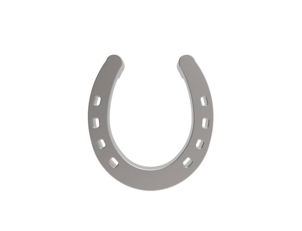 istock 3D rendering of a horseshoe isolated in studio background 1365559561