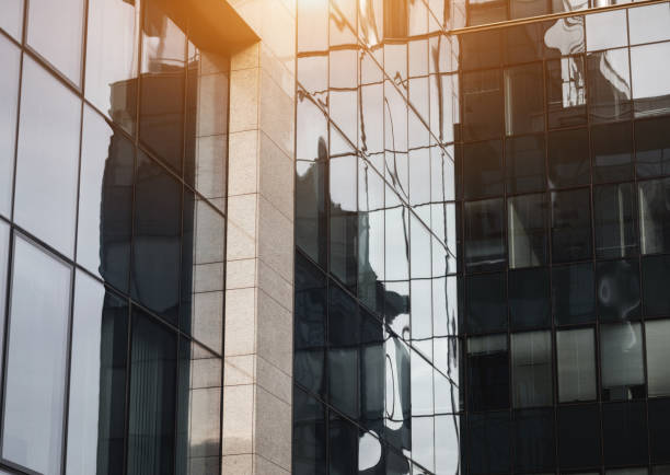 istock acade of a modern office building 1365564624