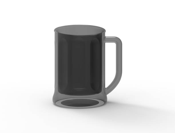 istock 3d rendering of a beer glass isolated in white studio background 1365566376
