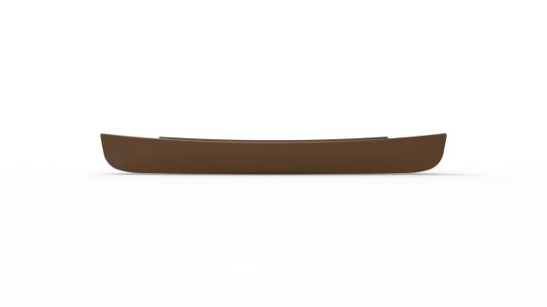 istock 3d rendering of a canoe isolated in white studio background 1365569318