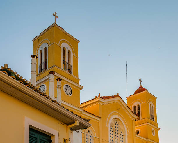 istock Galaxidi Church Exterior, Phocis, Greece 1365576194