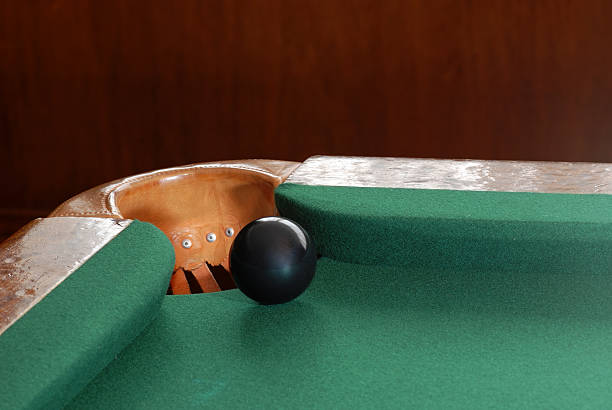 istock black snooker ball by corner pocket 136557679