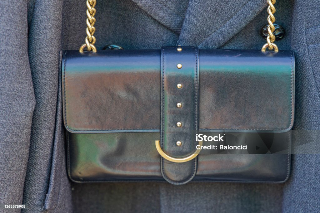 Black Clutch Bag Stock Photo - Download Image Now - 2022, Adult