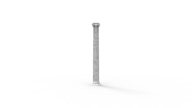 istock 3d rendering of a anchient greek column isolated is white background 1365583072