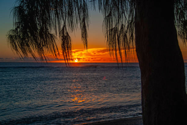 istock sunset on reunion island 1365586488