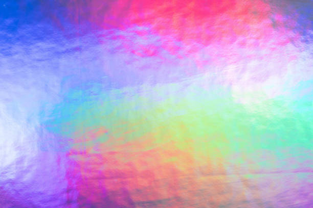 istock An iridescent holographic foil background pastel colors 1365587224