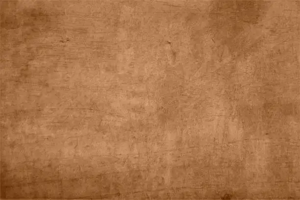 Vector illustration of Vector Illustration of a rustic dark brown coloured wooden or timber textured effect empty blank grunge texture horizontal backgrounds
