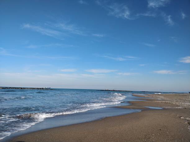 istock Black sea coast  karasu beach in turkey 1365591018