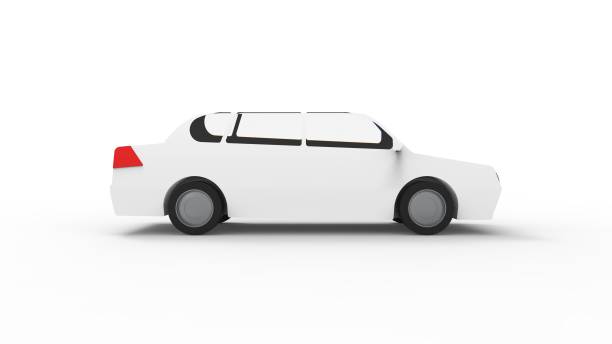 istock 3d rendering of a sedan car model isolated in studio background 1365592624