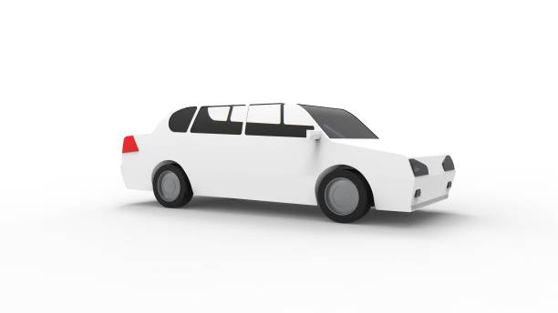 istock 3d rendering of a sedan car model isolated in studio background 1365592631
