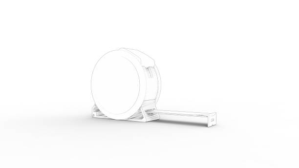 istock 3d rendering of a measuring tape isolated in white background 1365592998