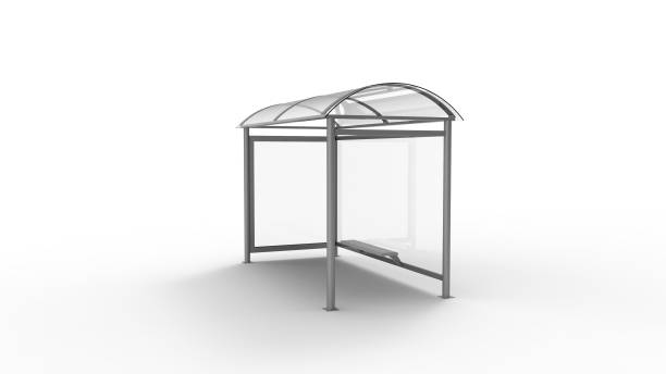 istock 3d rendering of a bus stop shelter isolated in white background 1365593001