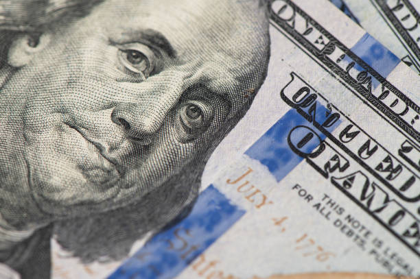 istock us currency, dollar detail 1365593263