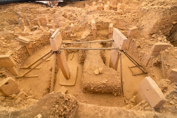 istock Pillars of Gobeklitepe in Sanliurfa 1365593844