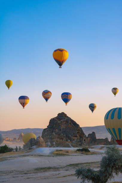 istock Hot air balloons in Cappadocia 1365594454