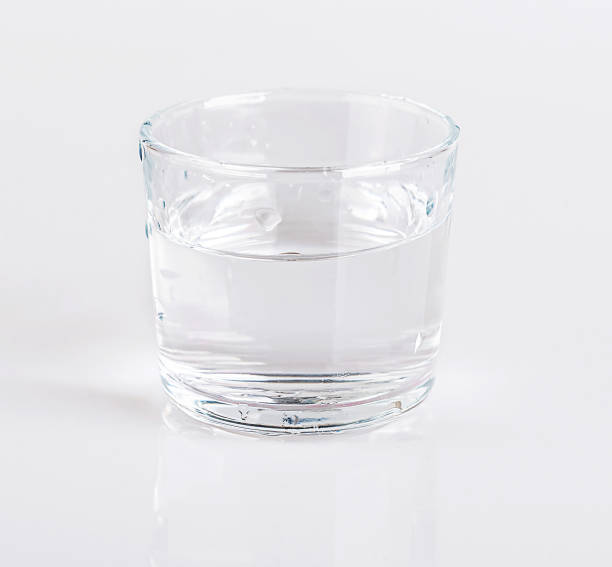 istock A glass of water isolated on a white background 1365594561