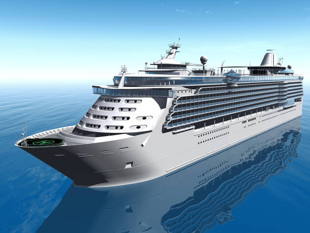 istock cruise ship on the sea 1365596037