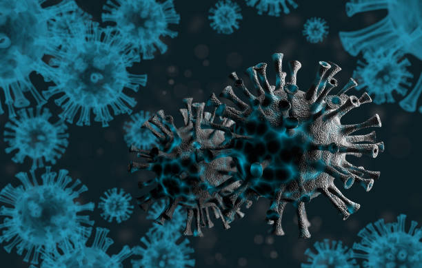 istock Coronavirus mutation inside human body - flu outbreak or coronaviruses influenza - 3D rendering 1365598406