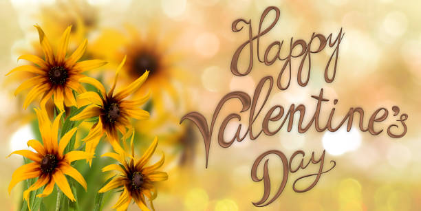 istock happy valentines day with beautiful festive flowers 1365620962