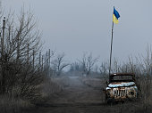Krieg in der Ostukraine - Frontlinie