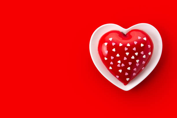 Heart shaped cake for Valentine's Day or mother's day