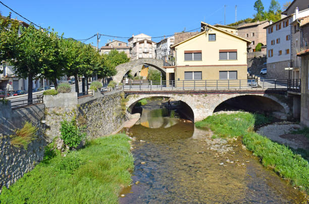 istock Llobregat River at its pole by La Pobla de Lillet Barcelona Spain 1365634570