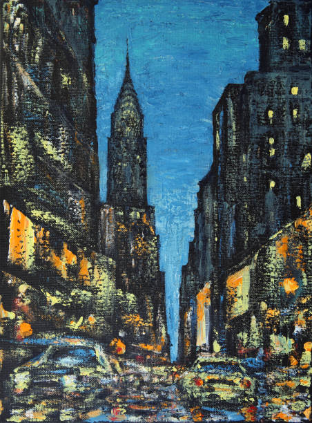 istock New York City Art Painting 1365643374