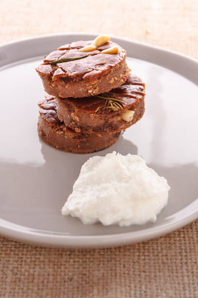 istock Italian Tuscan Castagnaccio chestnut cake 1365654716