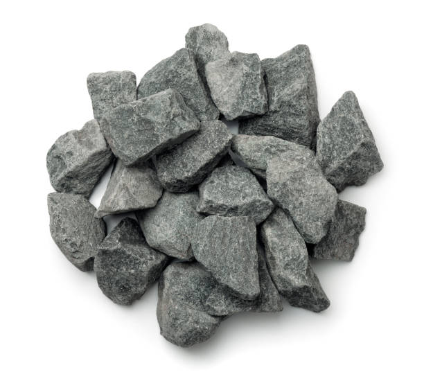 istock Top view of crushed granite 1365661542