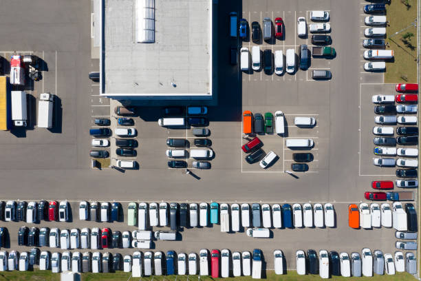 istock Aerial View of Industrial District 1365682204