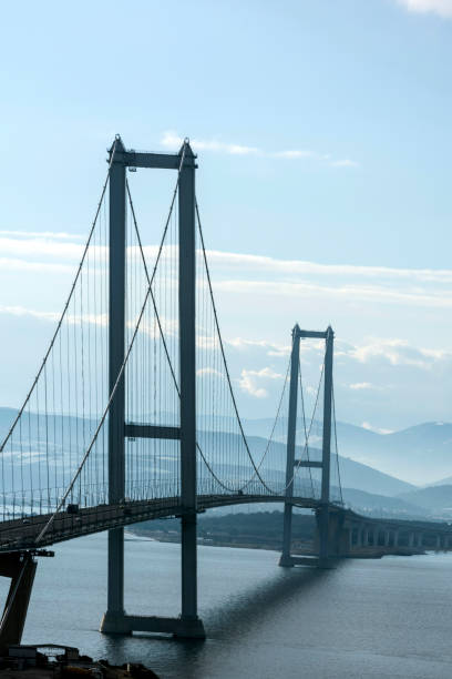 istock Osmangazi Bridge (Izmit Bay Bridge) in Kocaeli, Turkey 1365684513