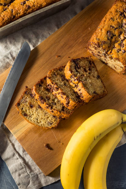 istock Homemade Chocolate Chip Banana Bread 1365687153