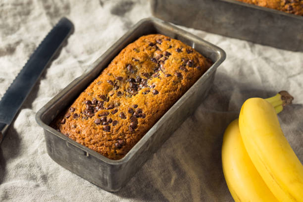 istock Homemade Chocolate Chip Banana Bread 1365687159
