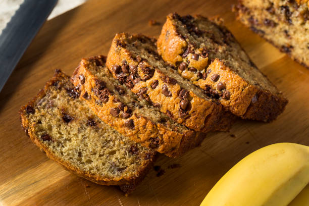 istock Homemade Chocolate Chip Banana Bread 1365687166