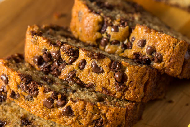 istock Homemade Chocolate Chip Banana Bread 1365687297