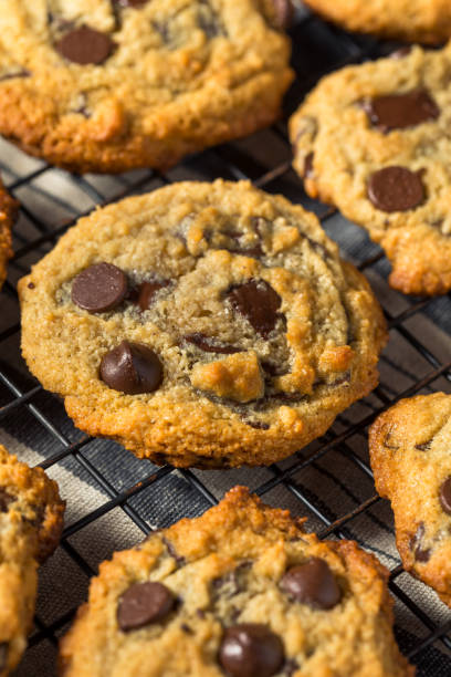 istock Homemade Tahini Chocolate Chip Cookies 1365687830