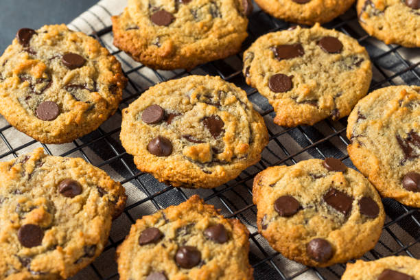 istock Homemade Tahini Chocolate Chip Cookies 1365687839